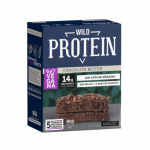 Barra de Proteína Vegana Chocolate Bitter 5 un. 45 g