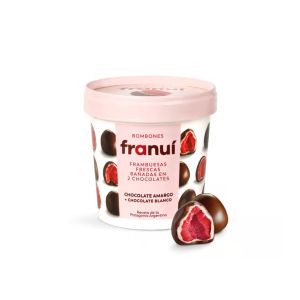 Frambuesa Bañada en Chocolate Amargo 150g