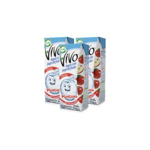 Agua con Jugo de Manzana 3 x190ml Pack