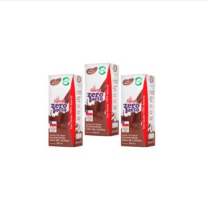 Pack Leche Zerolacto semidescremada Chocolate 200 ml 3un. 3 un.