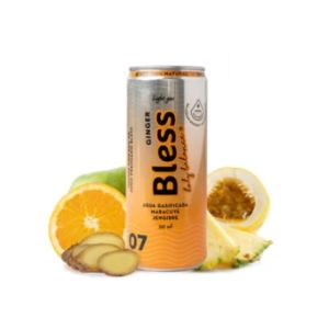 Agua gasificada Ginger: Maracuyá y jengibre 310 ml