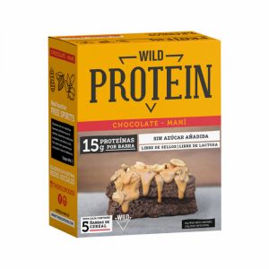 Barra de Proteína Chocolate Maní 5 un. 45 g