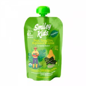 Colado Pera, Zapallo, Espinaca Organico 90 g